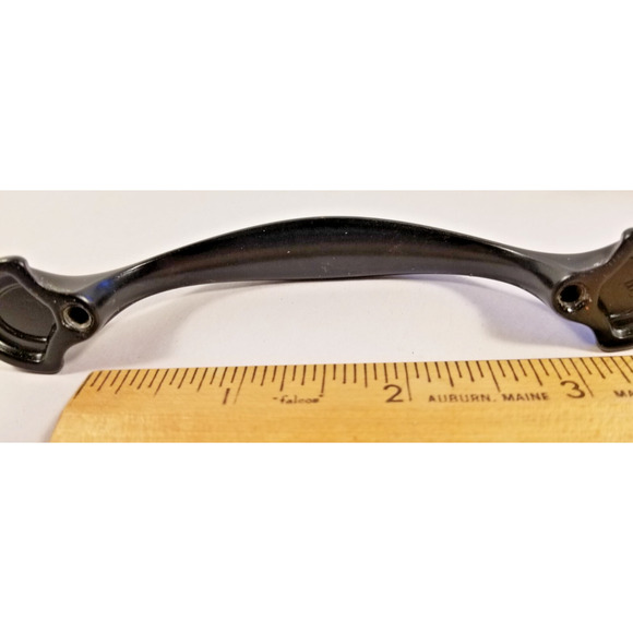 4 Antique Bronze colored Drawer Cabinet Pulls 3" Handles Knobs Never Used VTG - Picture 2 of 5